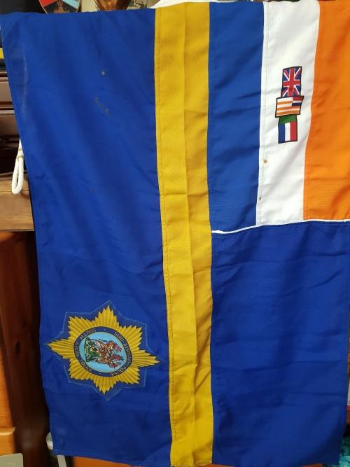 Other Militaria - SOUTH AFRICAN POLICE FLAG 600 X 900 NEW CONDITION ...