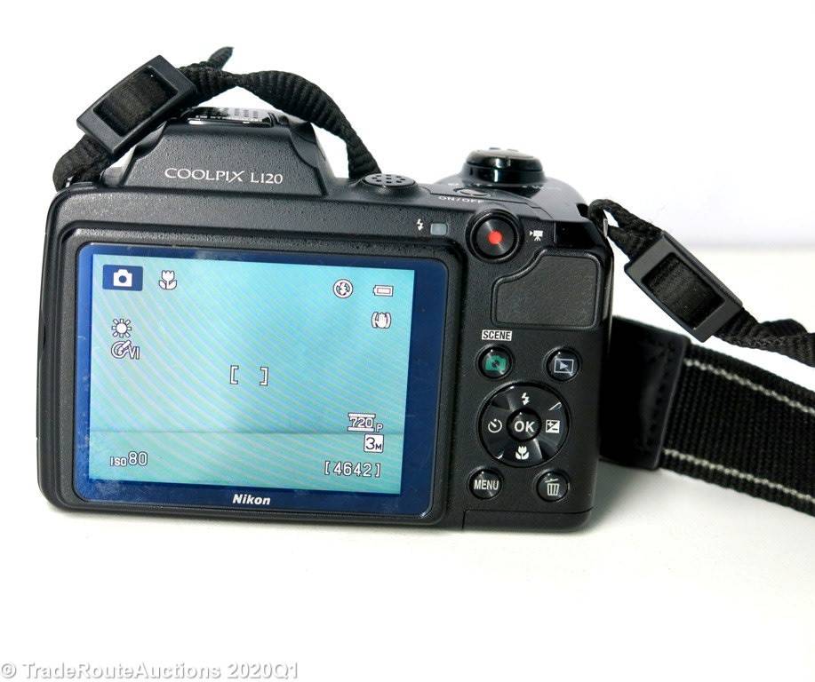 Nikon Coolpix L120 21x Optical Zoom Wide