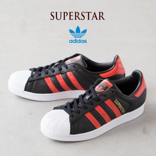 Sneakers - Original Mens ADIDAS Superstar CORE BLACK/ ORANGE B41994 Size UK 9 (SA 9) was sold 