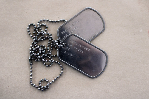 South African Army - SADF Dog tags- KG Waite was sold for R75.00 on 26 ...