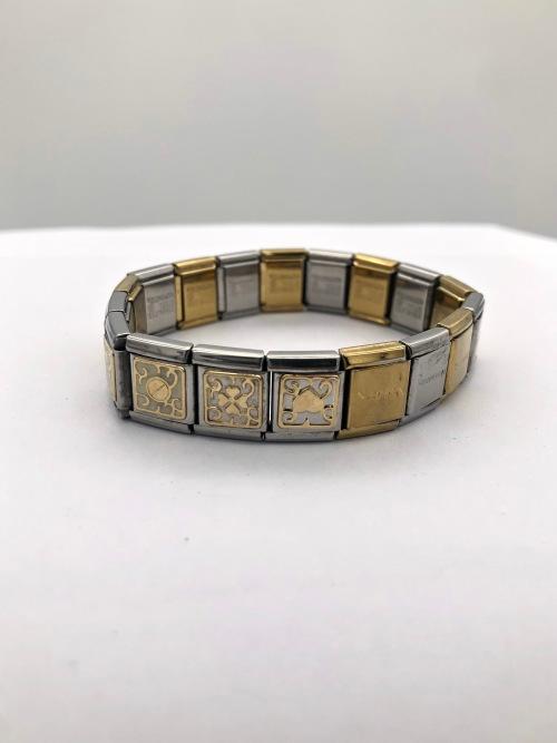 Bangles & Bracelets - *18CT GOLD CHARMS & NOMINATION BRACELET ...