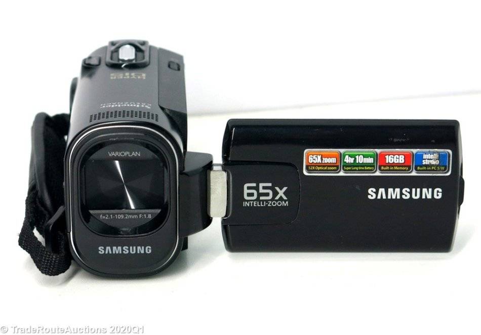Professional Samsung SMXF44 Digital Memory Camcorder 52X Optical