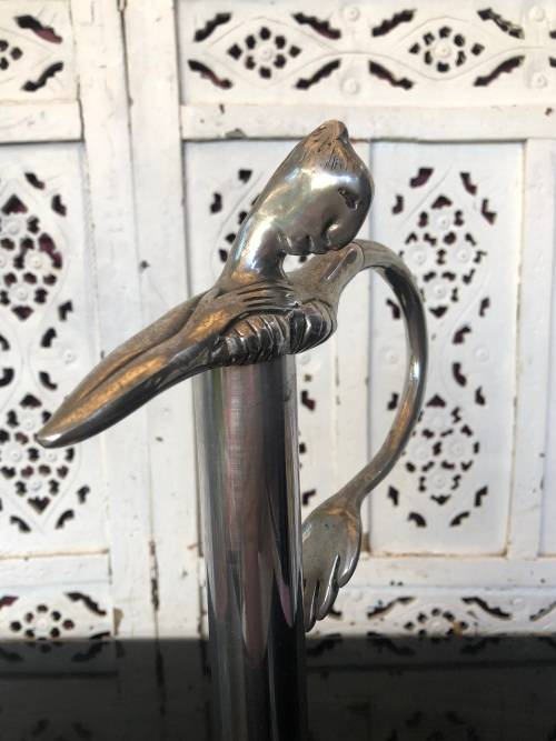 Cutlery WOW !!! VINTAGE CARROL BOYES WOMAN KITCHEN PAPER TOWEL HOLDER