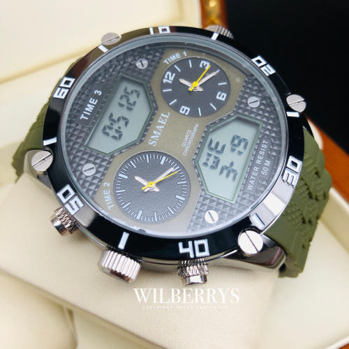 smael watch army green