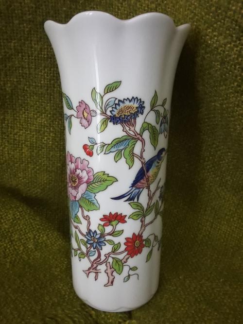 English Porcelain - EXQUISITE!! AYNSLEY Vase *Pembroke* England was ...