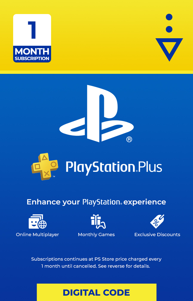 PlayStation Plus 1 Month Subscription