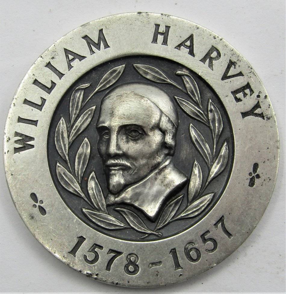 Gold & Bullion Coins William Harvey (15781657)Blood Donating Silver