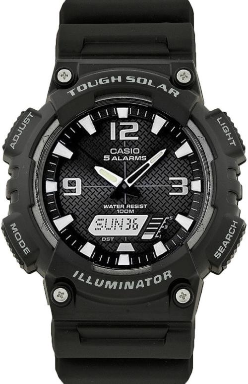 casio tough solar illuminator adjust time