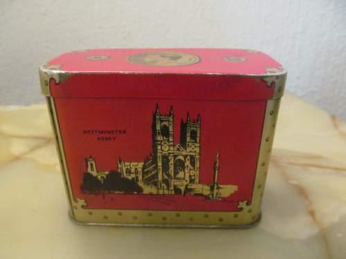 Tin - EDWARD VIII !! Rare Vintage 1936 Oxo Coronation Treasure Chest ...