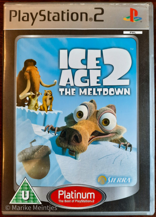 ice age 2 the meltdown ps2 front cover