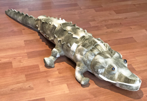 life size alligator stuffed animal