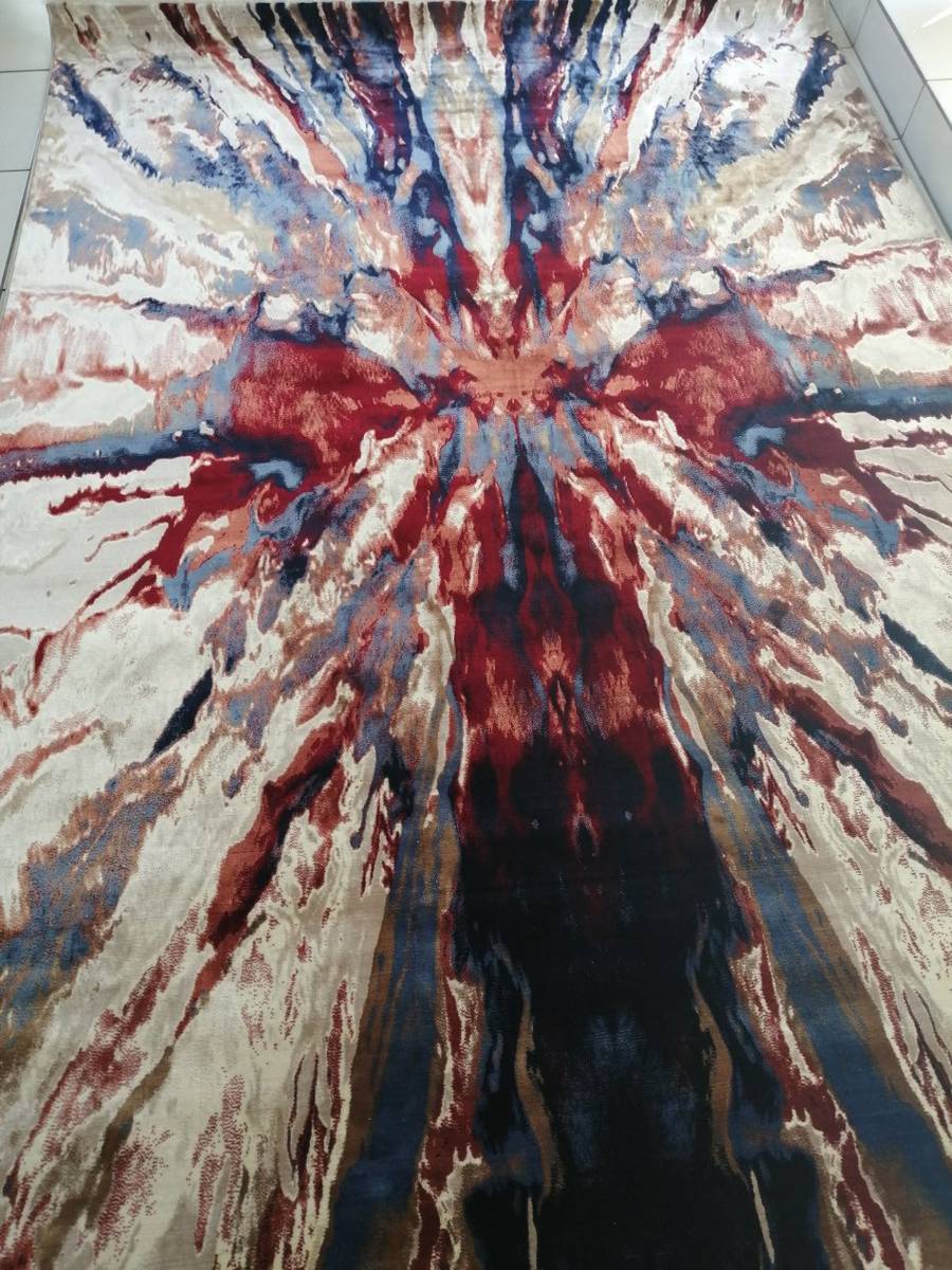 Rugs & Carpets Beautiful , Vibrant , Modern , Turkish Rug was listed