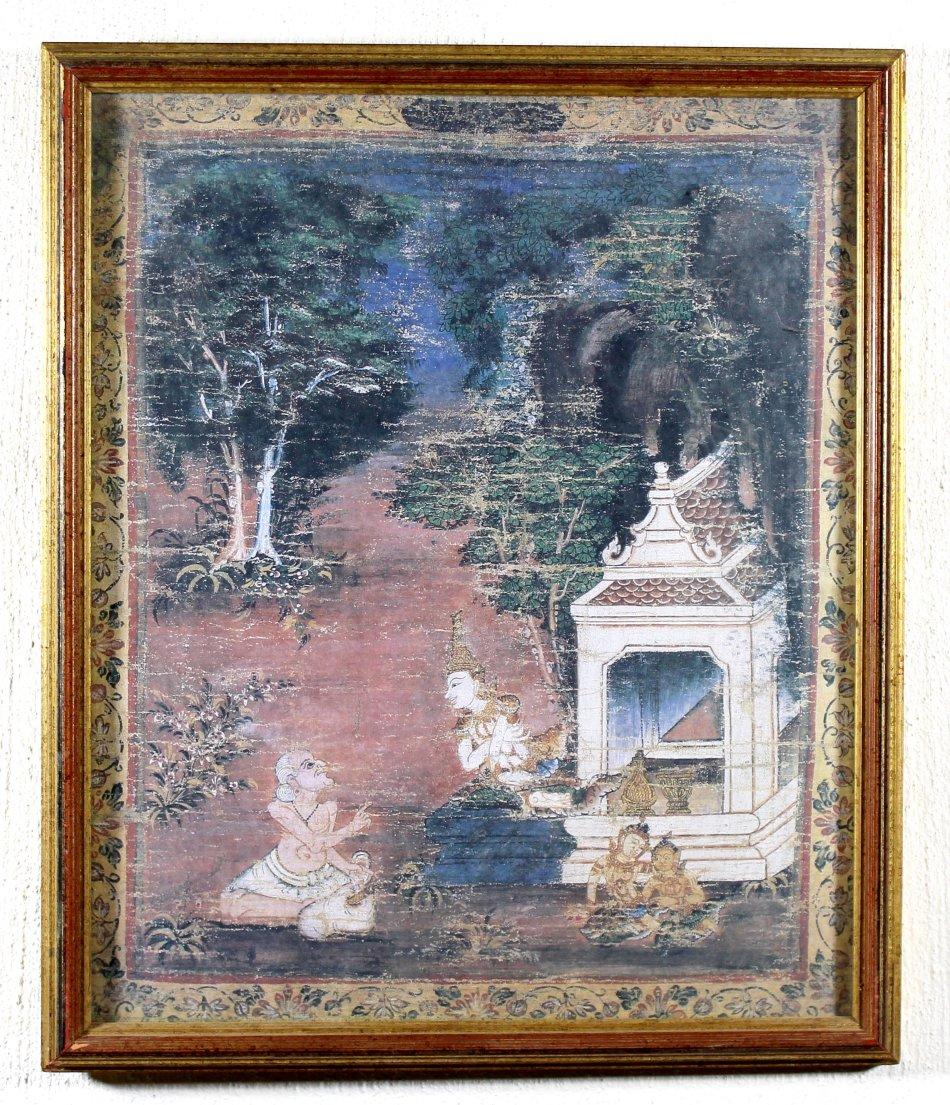 Prints - Vessantara Jataka - The Prince Vessantara Tale - A beautiful ...