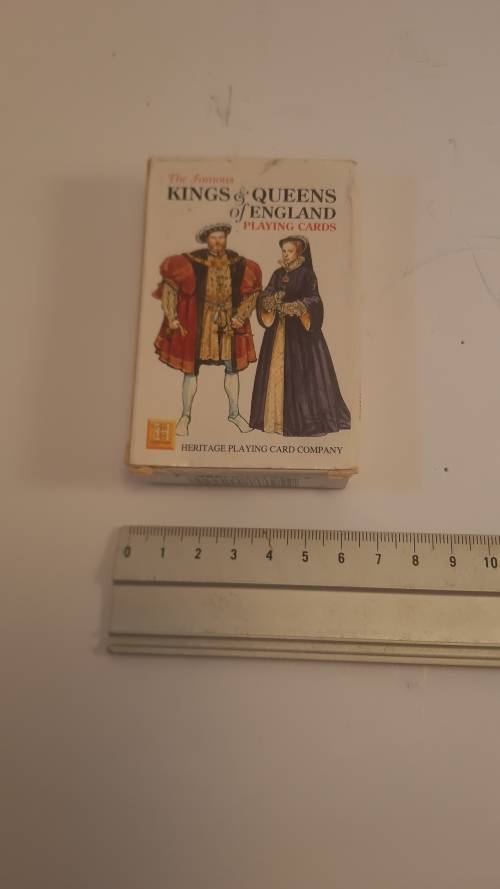 Other Indoor Games Playing Cards Kings and Queens of England Heritage