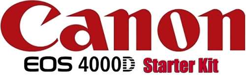 Canon EOS 4000D Digital SLR Camera Starter Kit