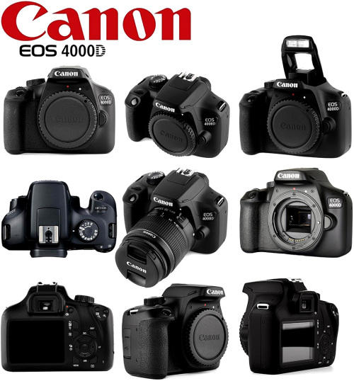 Canon EOS 4000D Digital SLR Camera Starter Kit