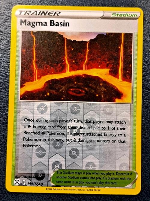 Trading Cards - Pokemon Trading Cards - Magma Basin - 144/172 - Reverse ...