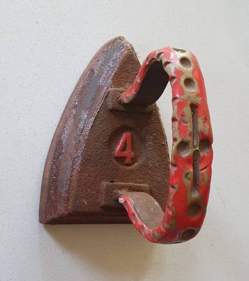 Appliances Vintage cast iron, coal stove clothing Sad Iron as per