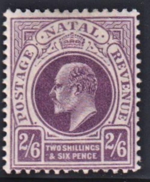 Natal - NATAL 1904 KING EDWARD V11 2/6 FINE MINT- CV R2000 for sale in ...