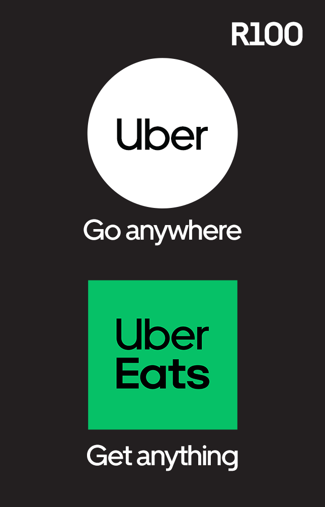 UBER RIDER AND EATS R100