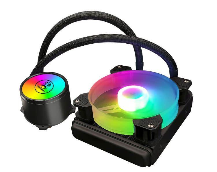 Liquid Cooling Coolmoon Ar Mm V Argb Liquid Cpu Cooler For