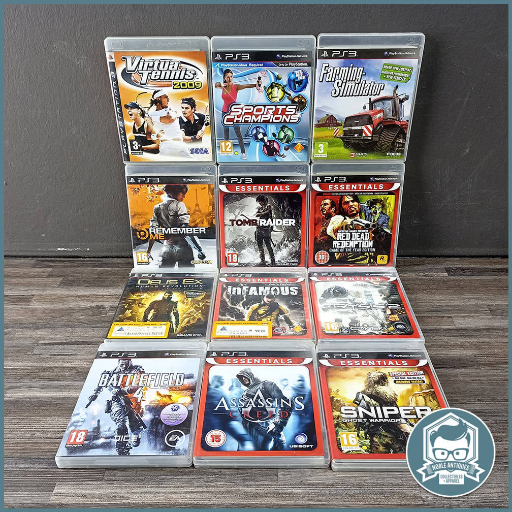 Games Large PS3 GAMES BUNDLE 4 !!! Bid For All!!! was sold for 375.00