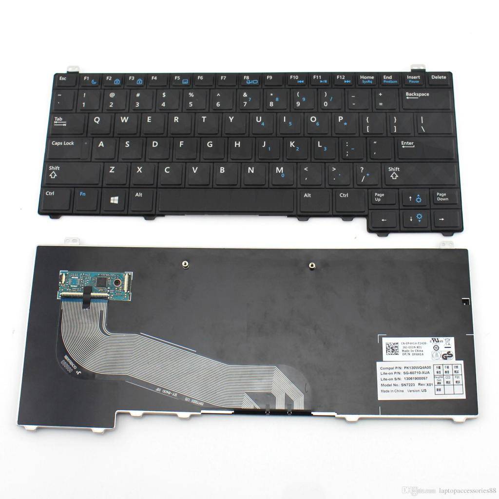 Dell Latitude E5440 Replacement Laptop Keyboard - non backlit
