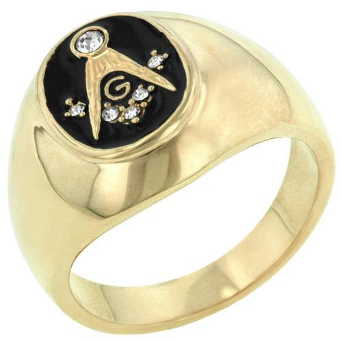 Wedding Rings - Onyx Cubic Zirconia Masonic Men&#39;s Ring *USA IMPORT*- LS 740 for sale in Outside ...