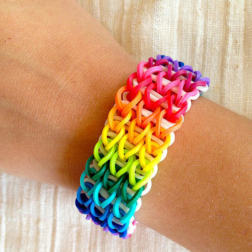 How to Make 3 EASY Rubber Band ONLY Bracelets | Rainbow Loom Tutorial -  YouTube